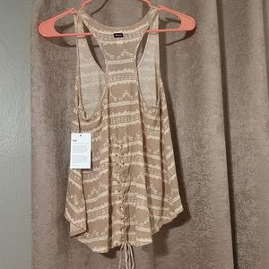 RVCA 🍍 tribal "brown eyes" tank